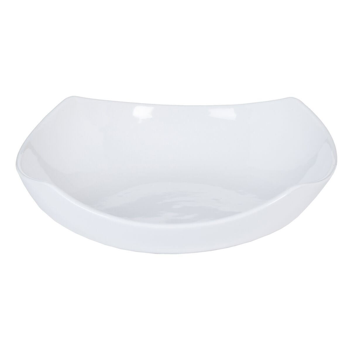 Centerpiece White Ceramic 29,5 x 29,5 x 8 cm